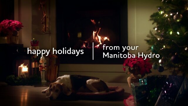 Here’s a little 15 second spot we put together for Manitoba Hydro this past holiday season. #happyholidays #christmas #videoproduction #fireplace #beagle